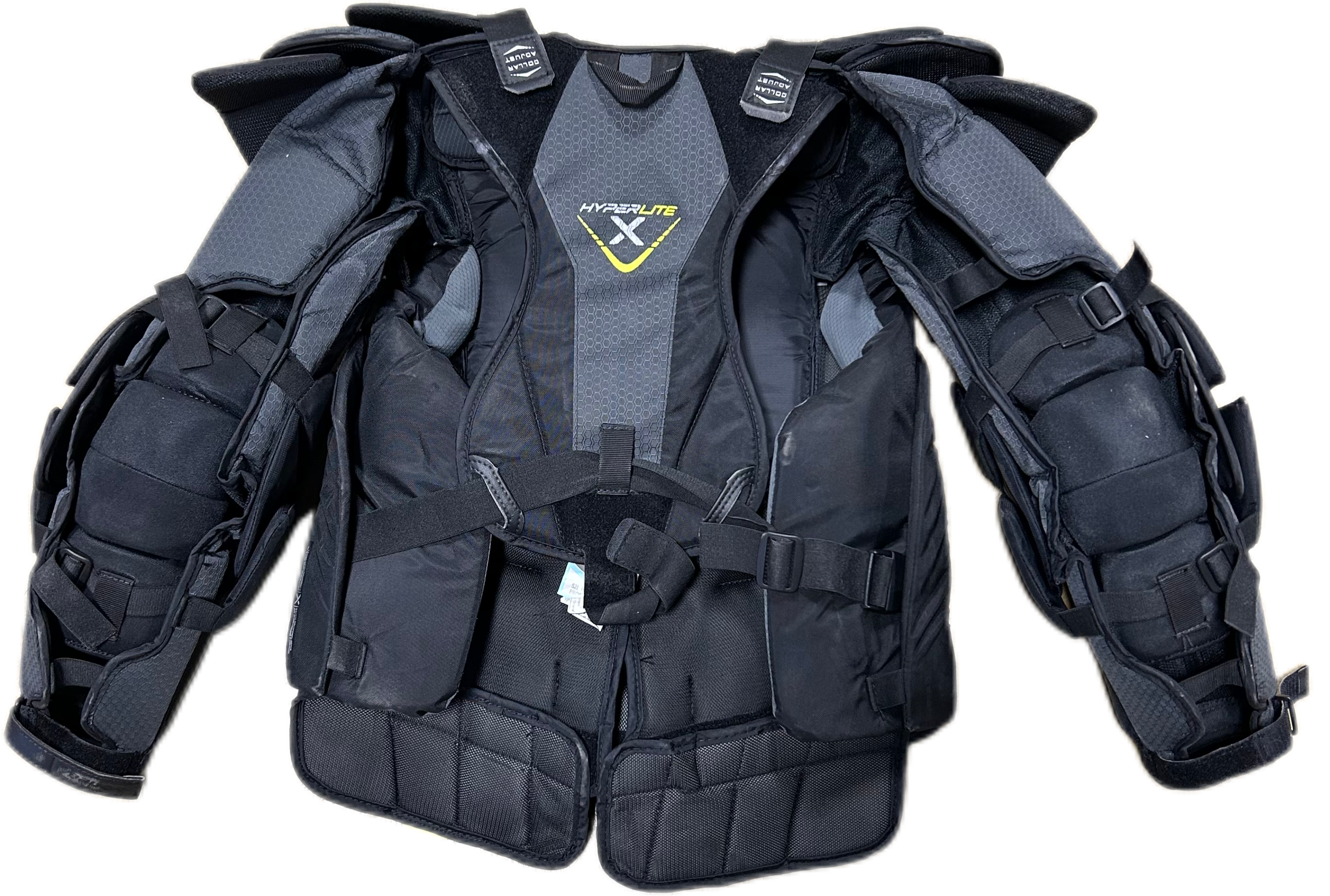 Bauer Vapor Hyperlite - Plastron de gardien de but Pro Stock d'occasion (noir)